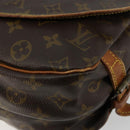 LOUIS VUITTON Monogram Saumur 30 Shoulder Bag M42256 LV Auth ka4312-16