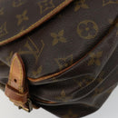 LOUIS VUITTON Monogram Saumur 30 Shoulder Bag M42256 LV Auth ka4312-17