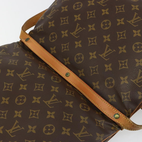 LOUIS VUITTON Monogram Saumur 30 Shoulder Bag M42256 LV Auth ka4312