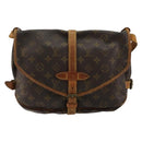 LOUIS VUITTON Monogram Saumur 30 Shoulder Bag M42256 LV Auth ka4312-13
