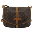 LOUIS VUITTON Monogram Saumur 30 Shoulder Bag M42256 LV Auth ka4312-2