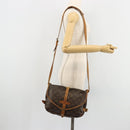 LOUIS VUITTON Monogram Saumur 30 Shoulder Bag M42256 LV Auth ka4312-35