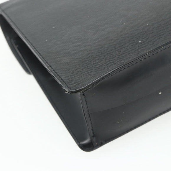 LOUIS VUITTON Taiga Monceau 28 Hand Bag SPO 2way Ardoise M32002 LV Auth ka4313