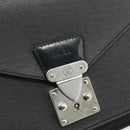 LOUIS VUITTON Taiga Monceau 28 Hand Bag SPO 2way Ardoise M32002 LV Auth ka4313-16