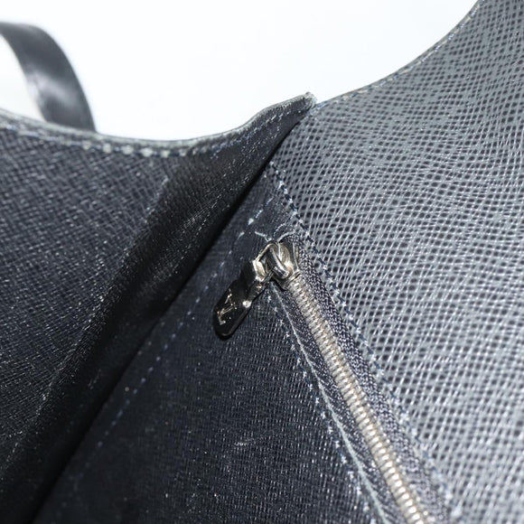 LOUIS VUITTON Taiga Monceau 28 Hand Bag SPO 2way Ardoise M32002 LV Auth ka4313