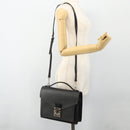 LOUIS VUITTON Taiga Monceau 28 Hand Bag SPO 2way Ardoise M32002 LV Auth ka4313-27