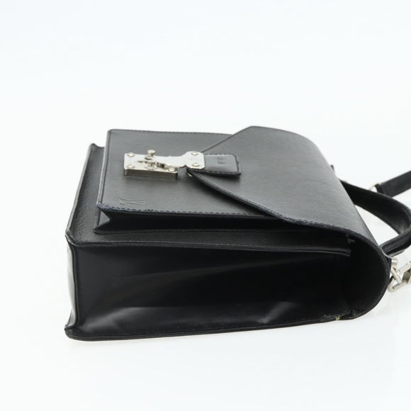 LOUIS VUITTON Taiga Monceau 28 Hand Bag SPO 2way Ardoise M32002 LV Auth ka4313