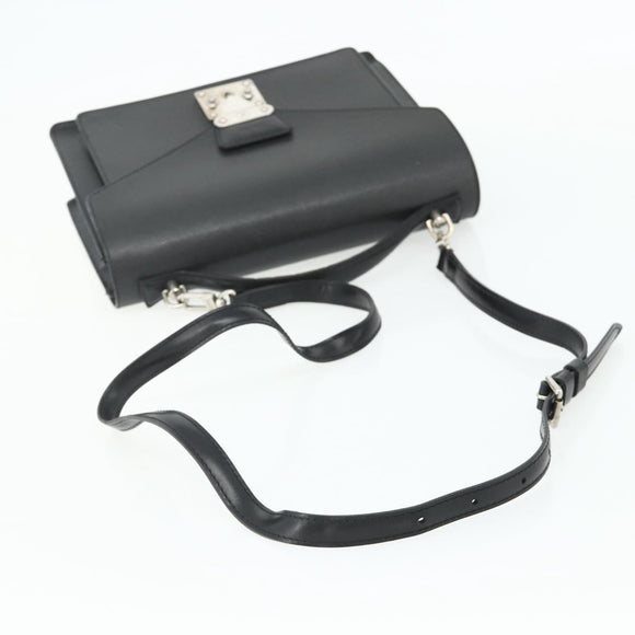 LOUIS VUITTON Taiga Monceau 28 Hand Bag SPO 2way Ardoise M32002 LV Auth ka4313