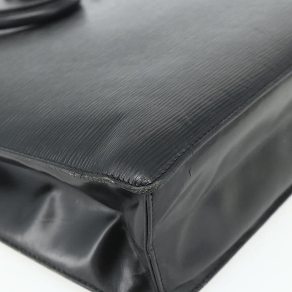 LOUIS VUITTON Epi Sac Plat Hand Bag Black M59082 LV Auth ka4319