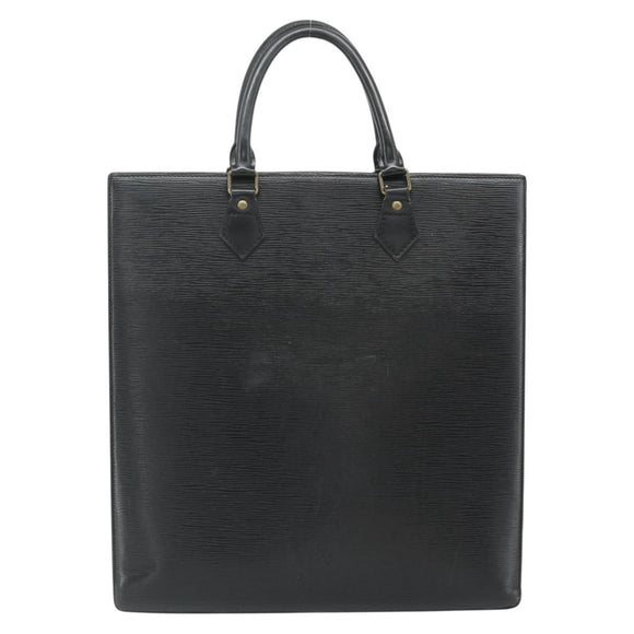 LOUIS VUITTON Epi Sac Plat Hand Bag Black M59082 LV Auth ka4319