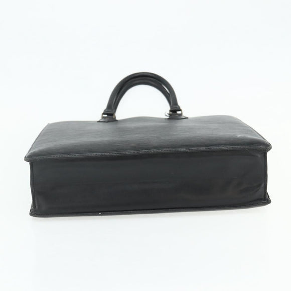 LOUIS VUITTON Epi Sac Plat Hand Bag Black M59082 LV Auth ka4319