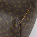 LOUIS VUITTON Monogram Keepall 55 Boston Bag M41424 LV Auth ka432-14