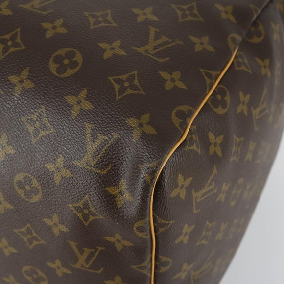 LOUIS VUITTON Monogram Keepall 55 Boston Bag M41424 LV Auth ka432