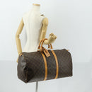 LOUIS VUITTON Monogram Keepall 55 Boston Bag M41424 LV Auth ka432-22