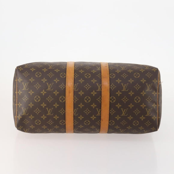 LOUIS VUITTON Monogram Keepall 45 Boston Bag M41428 LV Auth ka4320