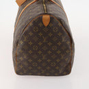 LOUIS VUITTON Monogram Keepall 55 Boston Bag M41424 LV Auth ka4321-3