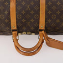 LOUIS VUITTON Monogram Keepall 55 Boston Tasche M41424 LV Auth ka4321-7