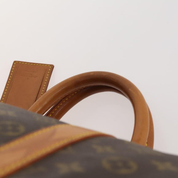 LOUIS VUITTON Monogram Keepall 55 Boston Tasche M41424 LV Auth ka4321