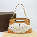 LOUIS VUITTON Monogram Multicolor Judy GM Shoulder Bag White M40253 Auth ka4325V-24
