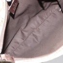 GUCCI GG Supreme Shoulder Bag PVC Beige Silver 141626 Auth ka4329-10