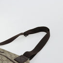 GUCCI GG Supreme Shoulder Bag PVC Beige Silver 141626 Auth ka4329-8