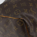 LOUIS VUITTON Monogram Speedy 35 Hand Bag M41524 LV Auth ka433-16