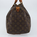 LOUIS VUITTON Monogram Speedy 35 Hand Bag M41524 LV Auth ka433-4