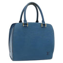 LOUIS VUITTON Epi Pont Neuf Hand Bag Blue M52055 LV Auth ka4330A-1