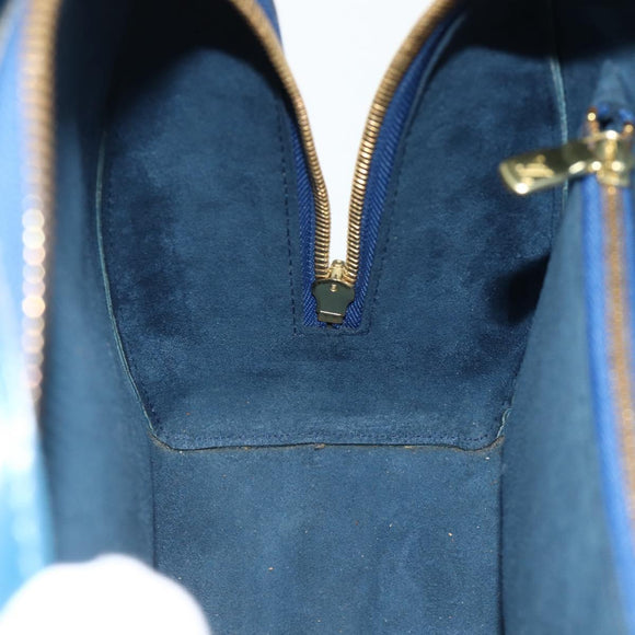 LOUIS VUITTON Epi Pont Neuf Hand Bag Blue M52055 LV Auth ka4330A
