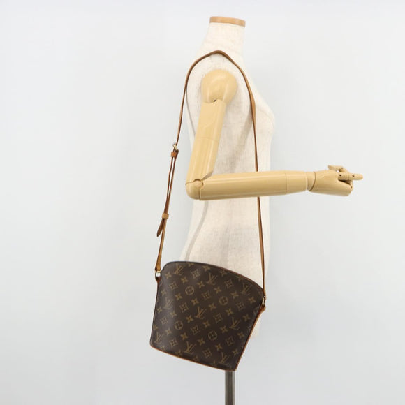LOUIS VUITTON Monogram Drouot Shoulder Shoulder Bag M51290 LV Auth ka4331