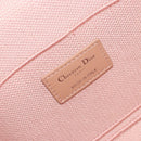 Christian Dior Vanity Hand Bag Canvas Pink Silver Auth ka4333A-16