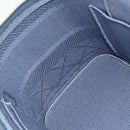 Christian Dior Vanity Hand Bag Canvas Blue Silver Auth ka4334A-23