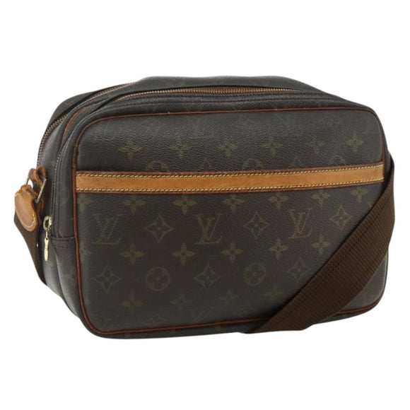 LOUIS VUITTON Monogram Reporter PM Shoulder Bag M45254 LV Auth ka4336