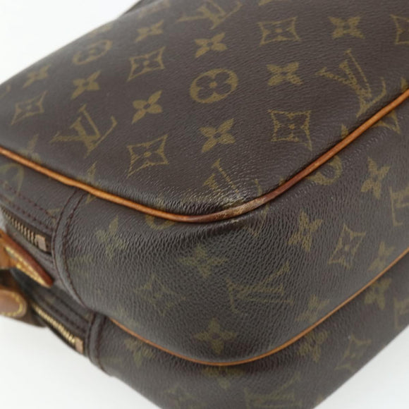 LOUIS VUITTON Monogram Reporter PM Shoulder Bag M45254 LV Auth ka4336