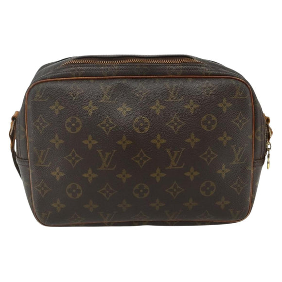 LOUIS VUITTON Monogram Reporter PM Shoulder Bag M45254 LV Auth ka4336