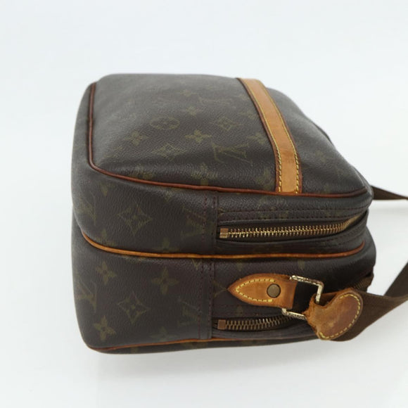 LOUIS VUITTON Monogram Reporter PM Shoulder Bag M45254 LV Auth ka4336