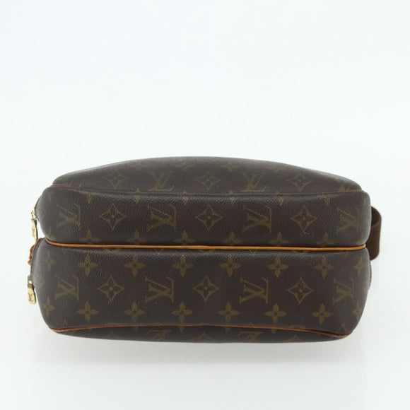 LOUIS VUITTON Monogram Reporter PM Shoulder Bag M45254 LV Auth ka4336