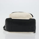 BALENCIAGA Backpack Canvas Black Silver white 409010 Auth ka4340-11