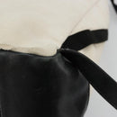 BALENCIAGA Backpack Canvas Black Silver white 409010 Auth ka4340-14