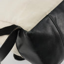 BALENCIAGA Backpack Canvas Black Silver white 409010 Auth ka4340-15