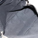 BALENCIAGA Backpack Canvas Black Silver white 409010 Auth ka4340-19