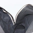 BALENCIAGA Backpack Canvas Black Silver white 409010 Auth ka4340-20