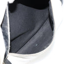 BALENCIAGA Backpack Canvas Black Silver white 409010 Auth ka4340-24