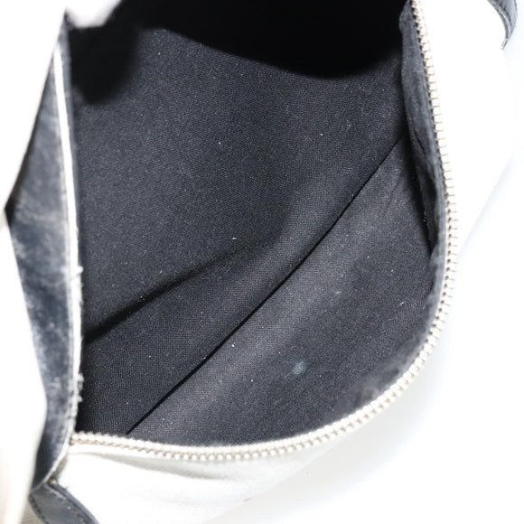 BALENCIAGA Backpack Canvas Black Silver white 409010 Auth ka4340