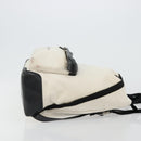 BALENCIAGA Backpack Canvas Black Silver white 409010 Auth ka4340-4
