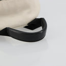 BALENCIAGA Backpack Canvas Black Silver white 409010 Auth ka4340-7