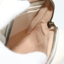 GUCCI Marmont Chain Shoulder Bag Leather Pink Gold white 699759 Auth ka4341SM-21
