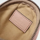 GUCCI Marmont Chain Shoulder Bag Leather Pink Gold white 699759 Auth ka4341SM-27