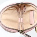 GUCCI Marmont Chain Shoulder Bag Leather Pink Gold white 699759 Auth ka4341SM-28