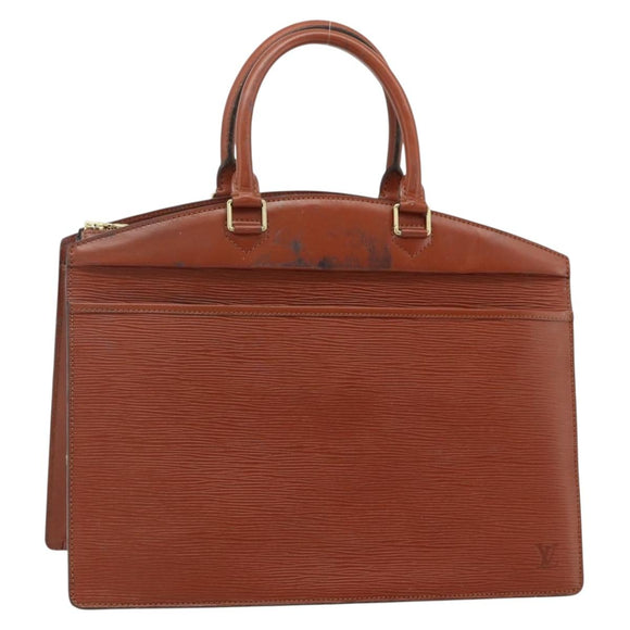 LOUIS VUITTON Epi Riviera Hand Bag Brown M48183 LV Auth ka4343